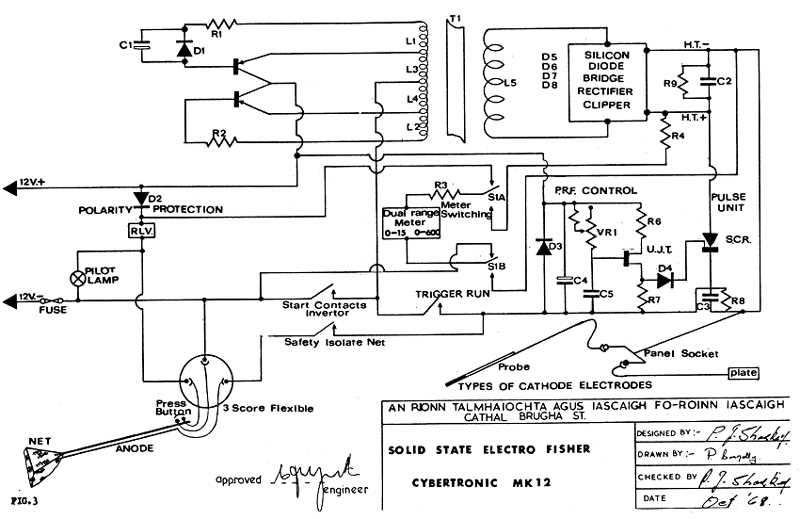 electrofishing schematic diagram