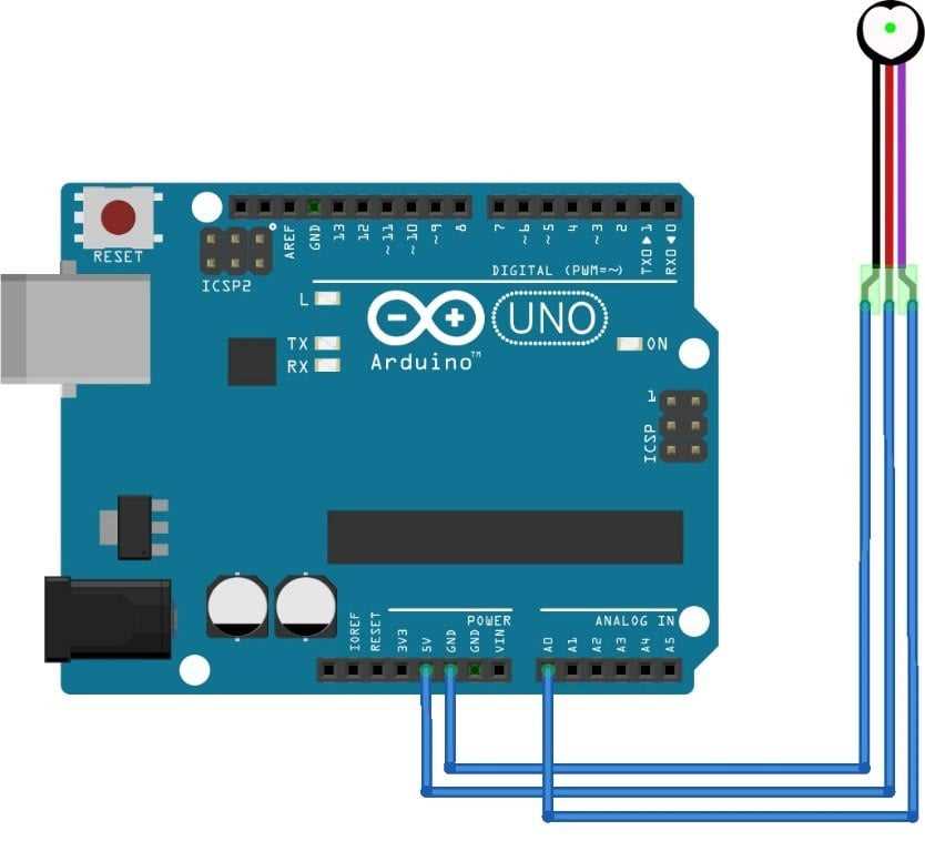 heartbeat sensor circuit diagram