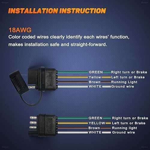 4 pin trailer wiring diagram