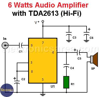 hi fi amplifier circuit diagram