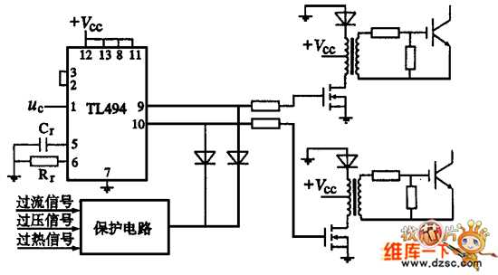 high voltage inverter circuit diagram