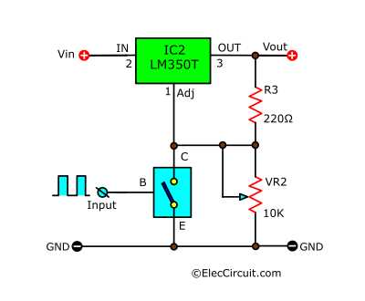 high voltage pulse generator circuit diagram
