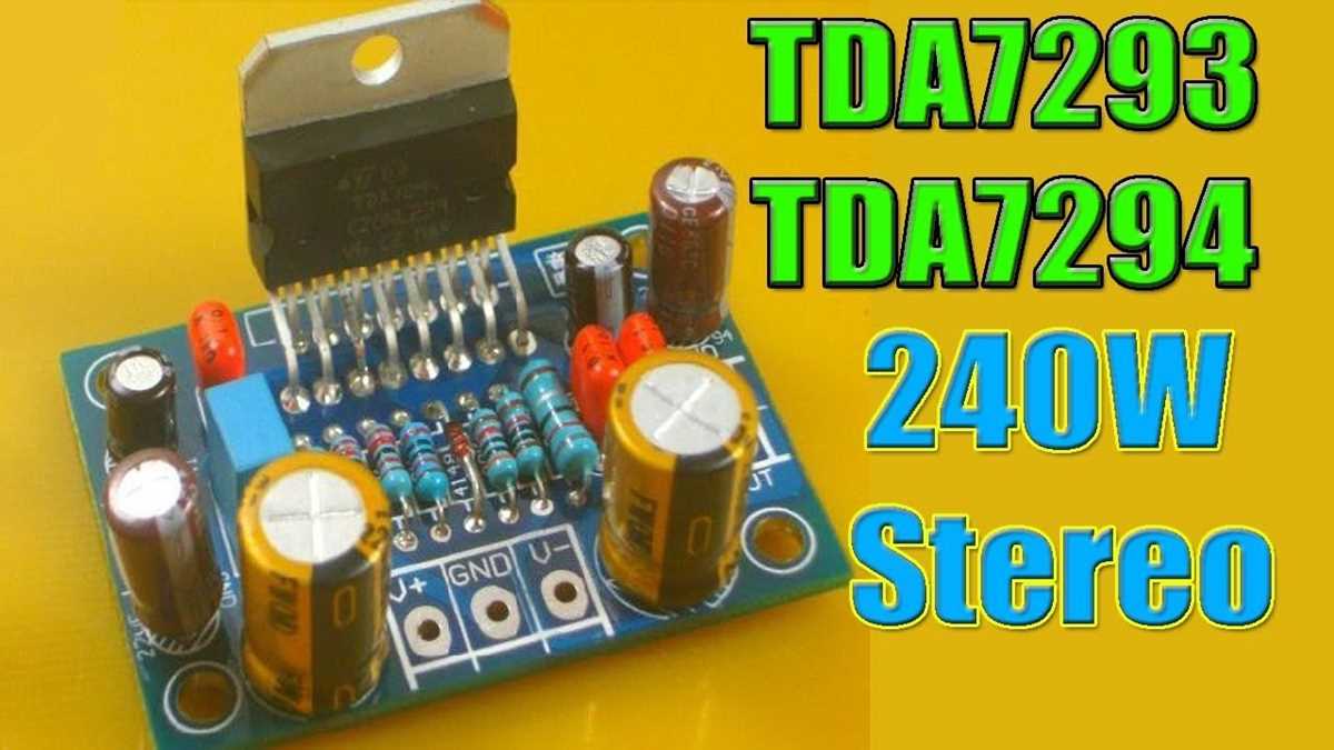 tda7293 amplifier circuit diagram tda7293 amplifier circuit diagram