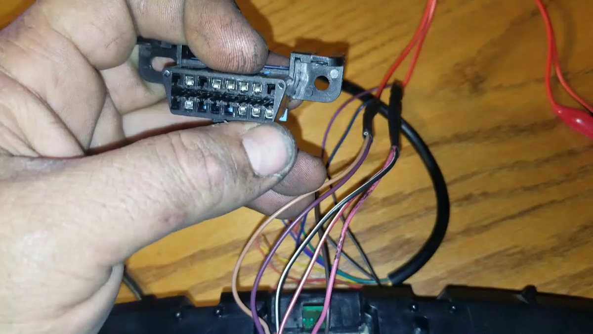 wiring diagram gm instrument cluster connector