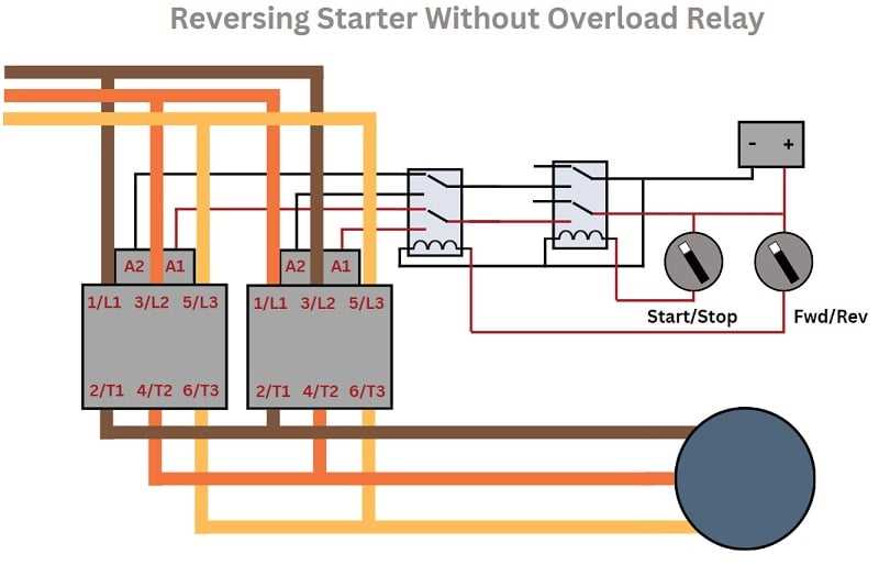 hold on contactor circuit diagram