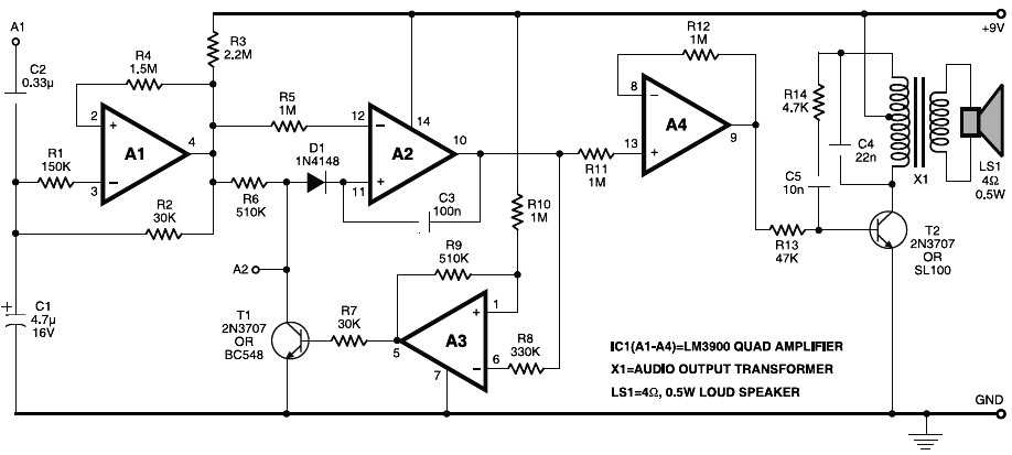 horn circuit diagram