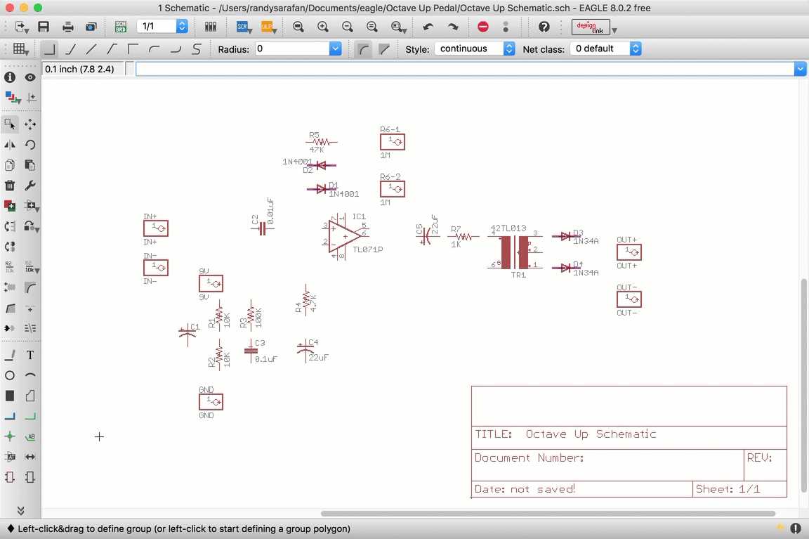 how to prepare schematic diagram