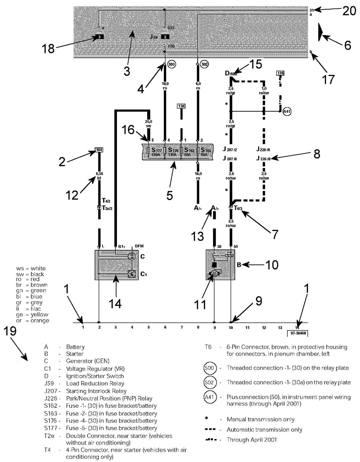how to read a wiring diagram for a car