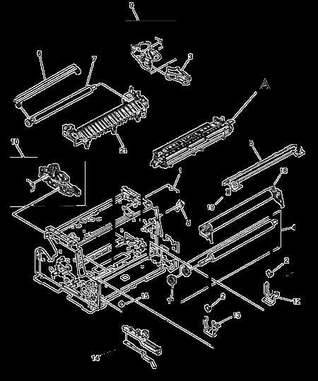 hp printer schematic diagram
