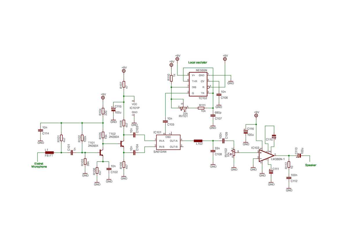 schematic mosquito bat circuit diagram