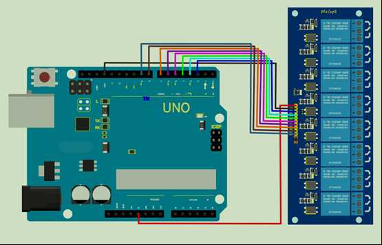 8 channel relay module circuit diagram