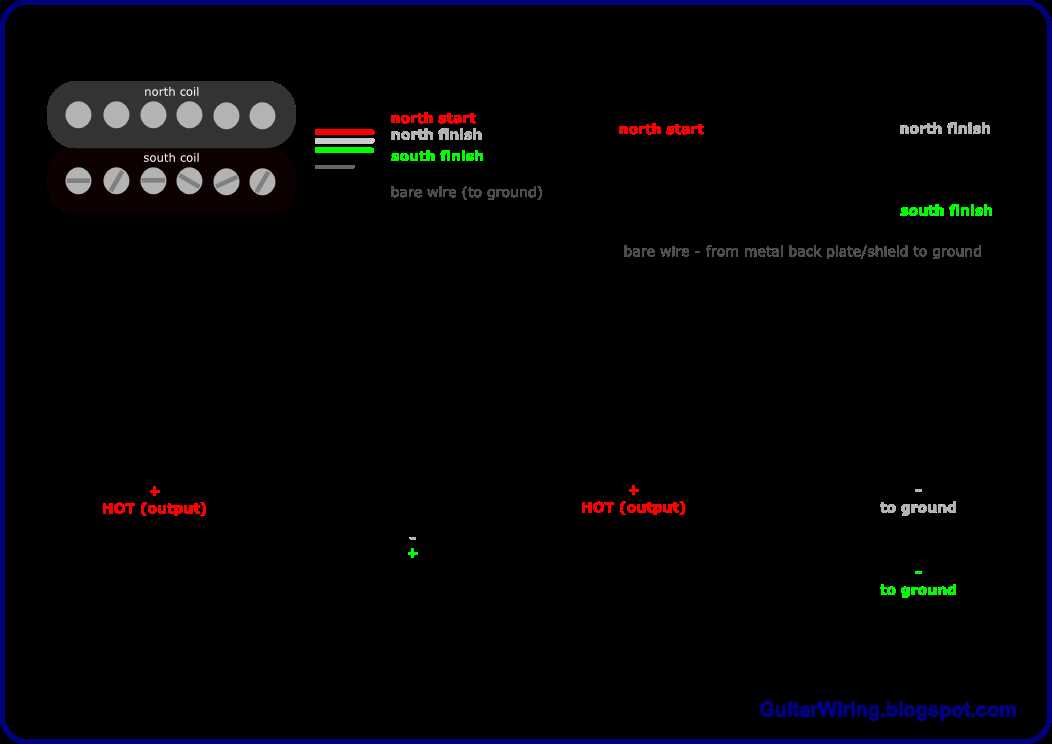 humbucker diagram wiring humbucker diagram wiring