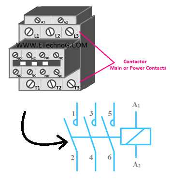 hvac schematic diagram magnetic overload symbol