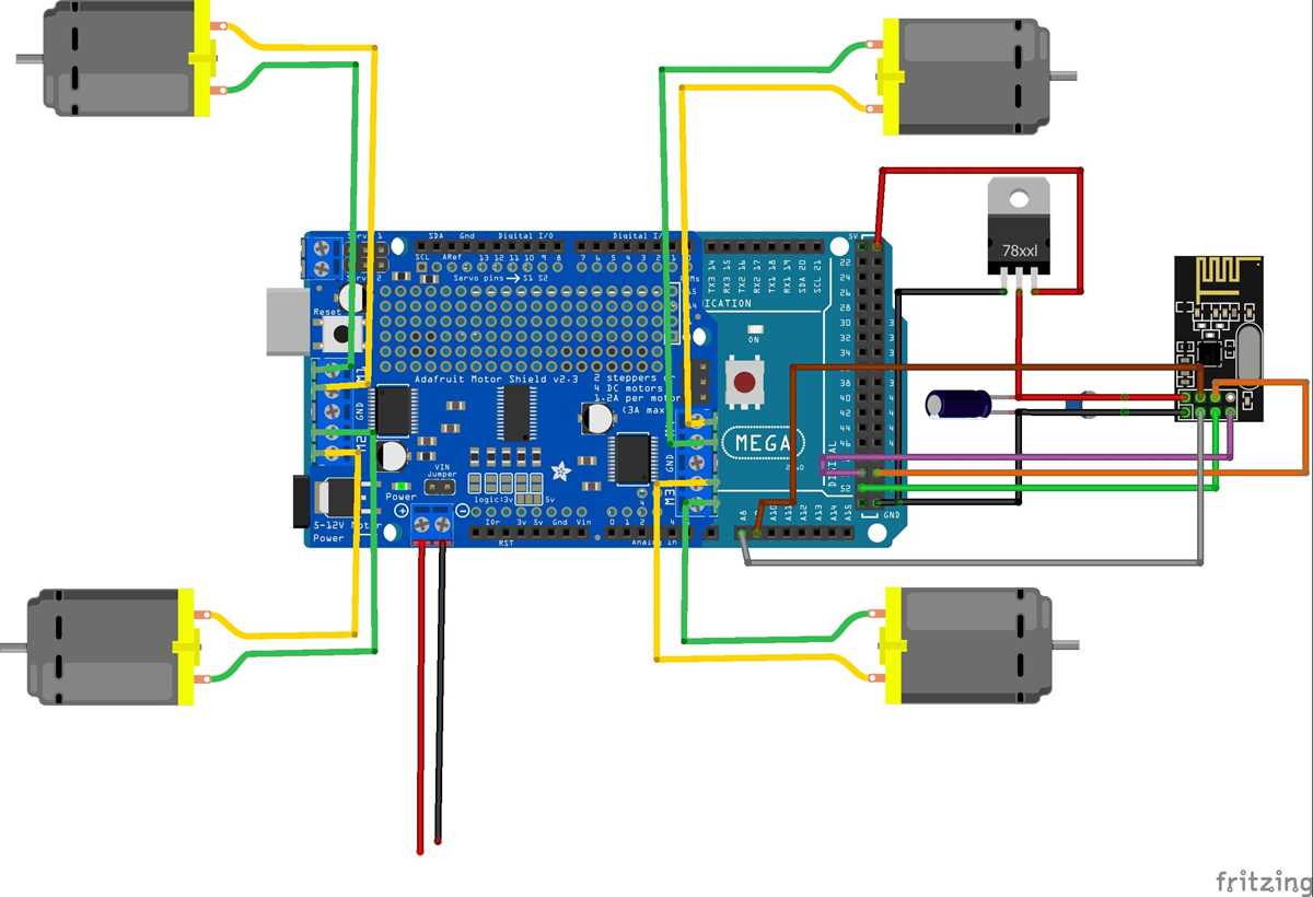 circuit diagram for remote control car