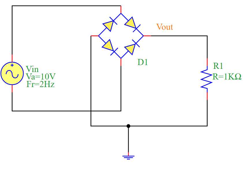 full bridge circuit diagram