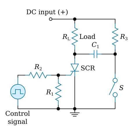 dc motor speed control using scr circuit diagram