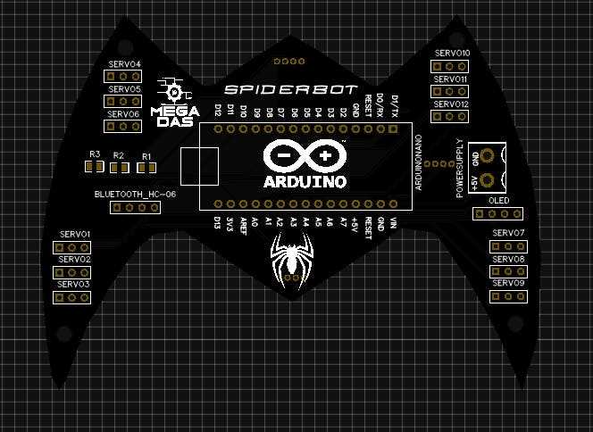 arduino spider robot circuit diagram arduino spider robot circuit diagram