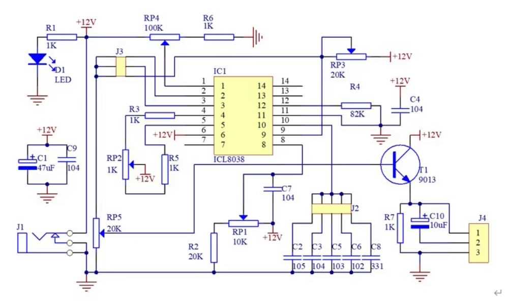 icl8038 circuit diagram icl8038 circuit diagram