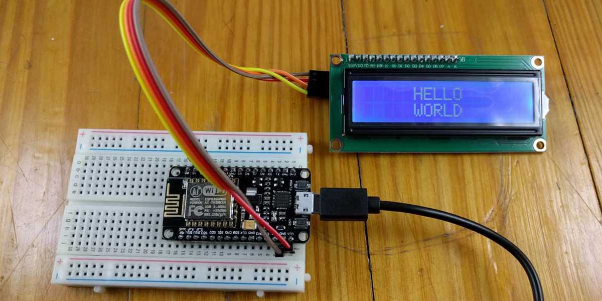 schematic diagram for lcd display hellow world