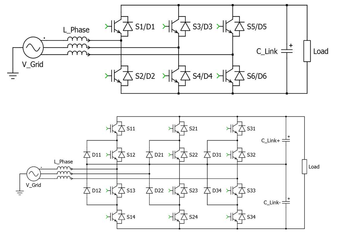 igbt rectifier circuit diagram