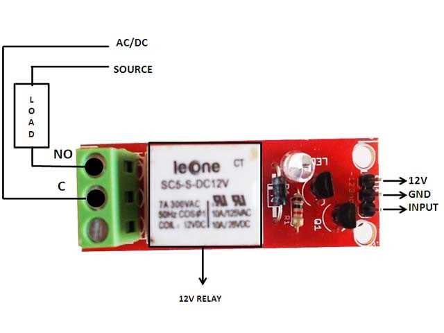 relay board circuit diagram