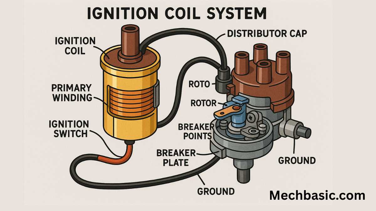 ignition coil distributor wiring diagram