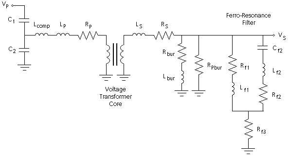 constant voltage transformer circuit diagram