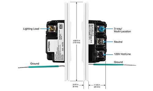 lutron sunnata 3 way wiring diagram