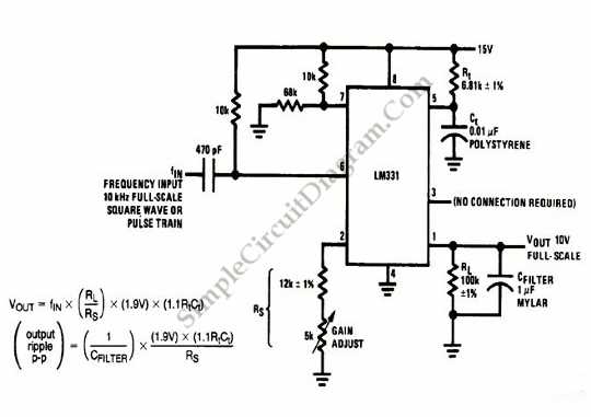 frequency to current converter circuit diagram frequency to current converter circuit diagram