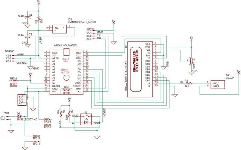 magnetometer circuit diagram