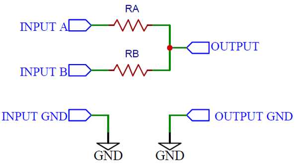mixer circuit diagram