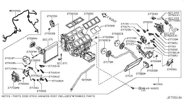 infiniti m37x sunroof motor dissambly schematic diagram