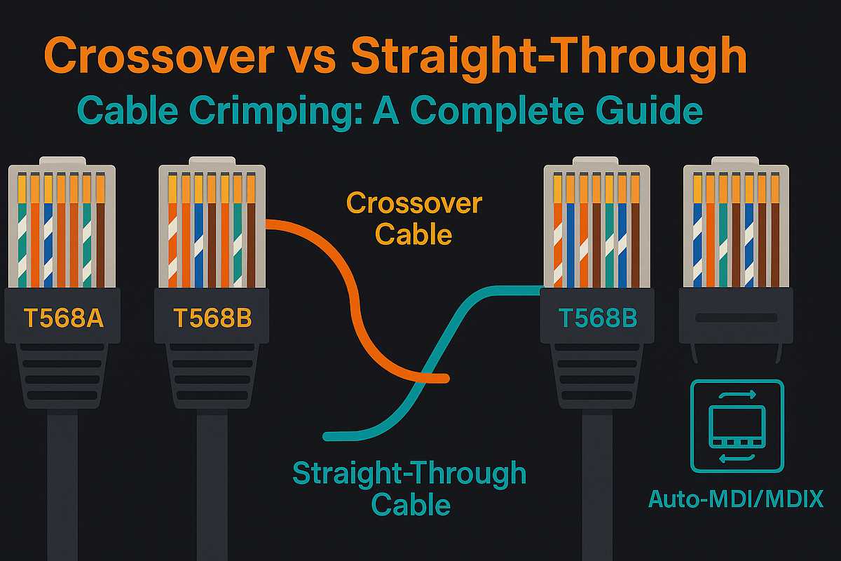 network crossover cable wiring diagram