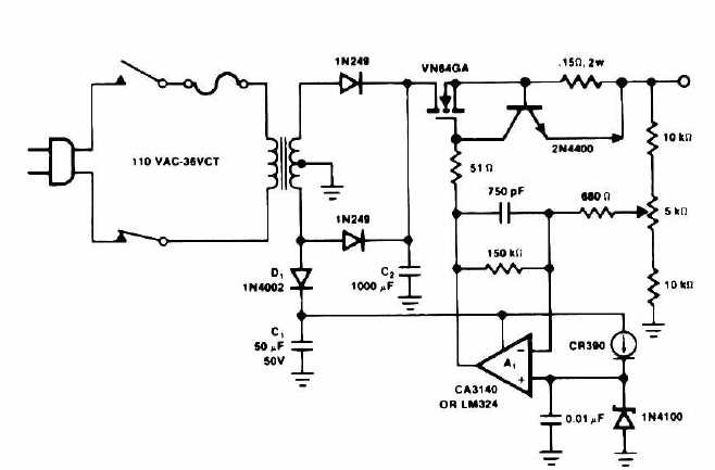 intelligent battery charger circuit diagram