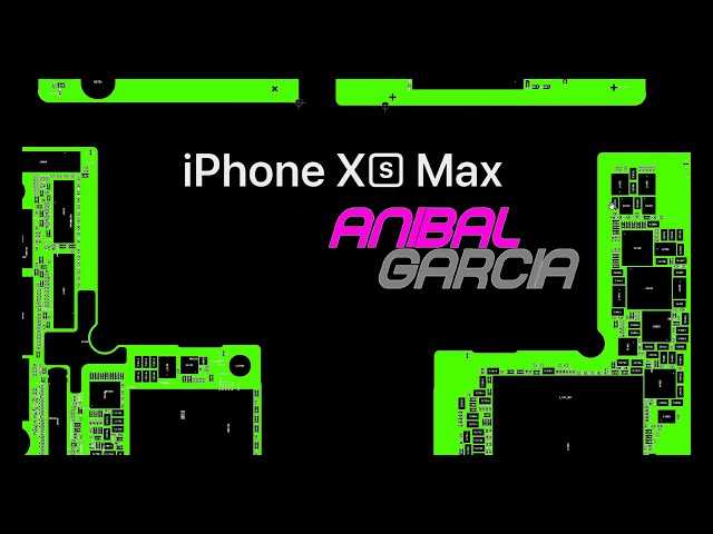 iphone xs max schematic diagram