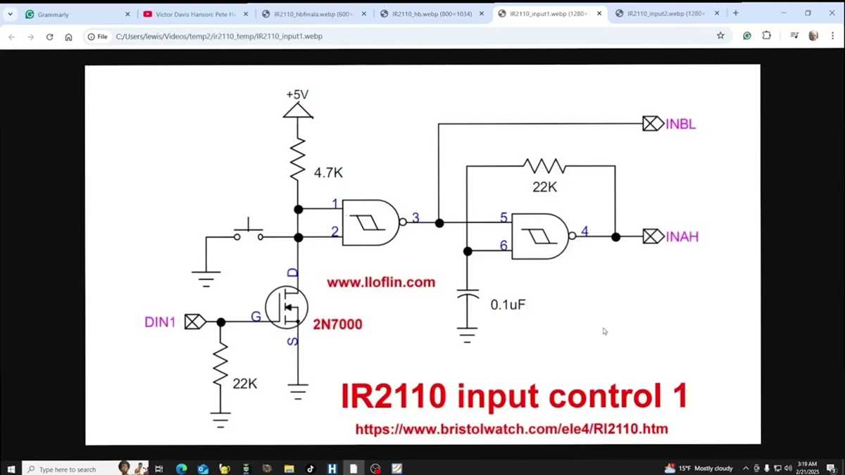 ir2110 circuit diagram
