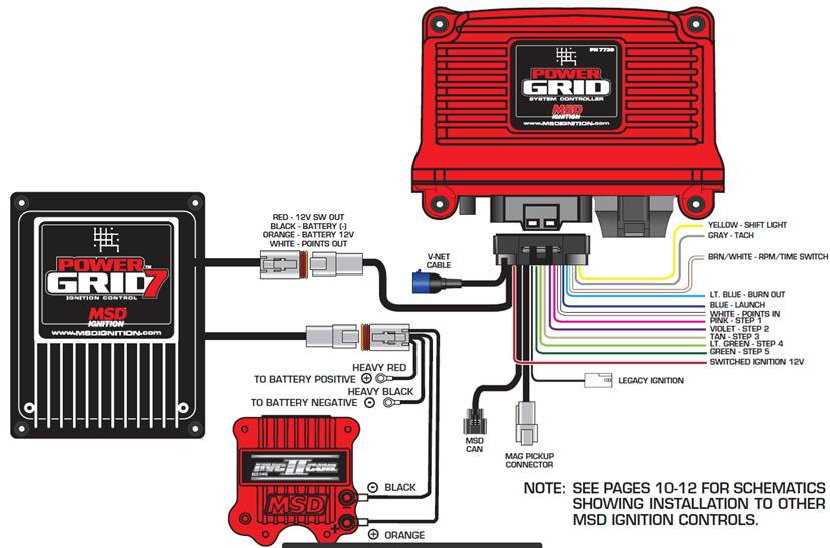 msd ignition wiring diagrams