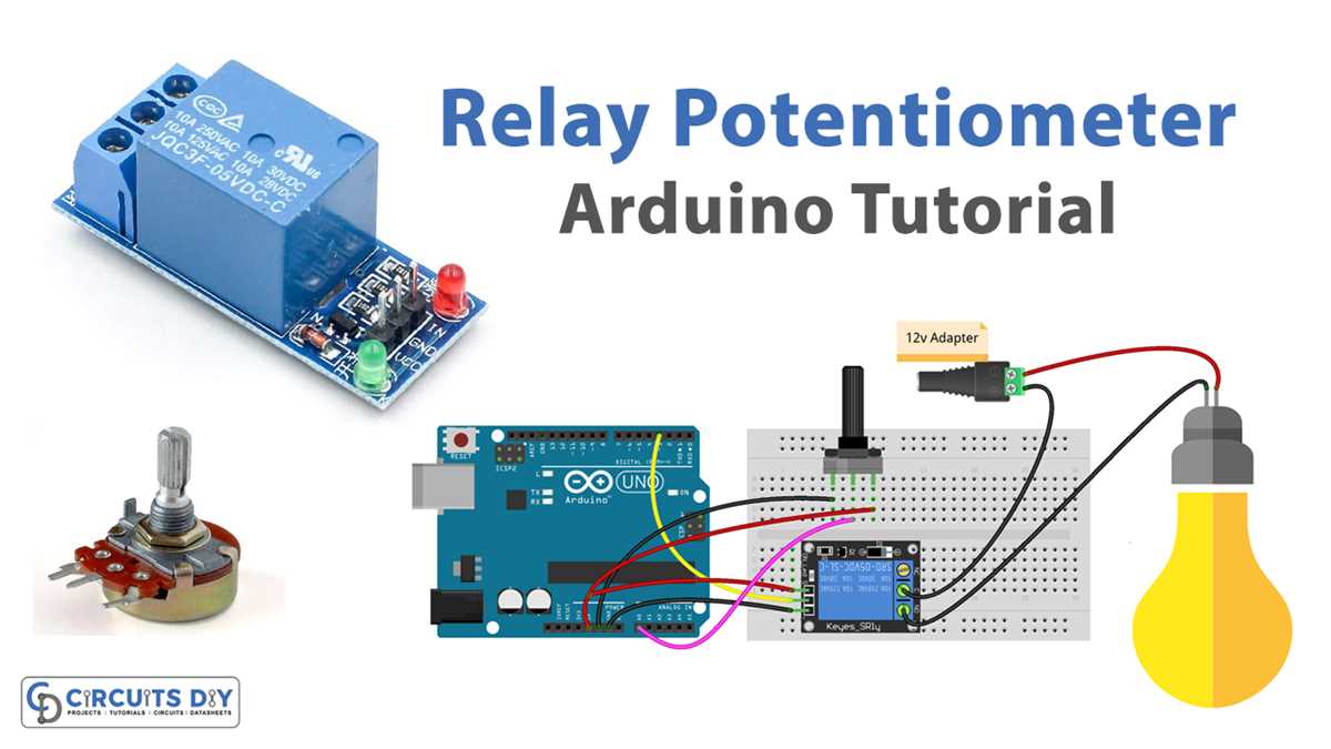 arduino potentiometer circuit diagram