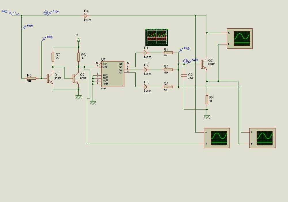 curve tracer circuit diagram