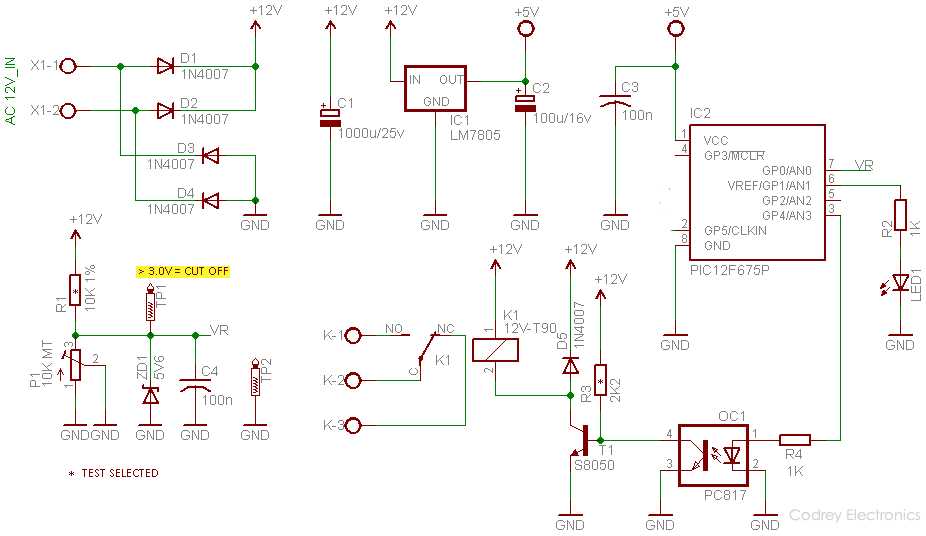pic12f675 circuit diagram