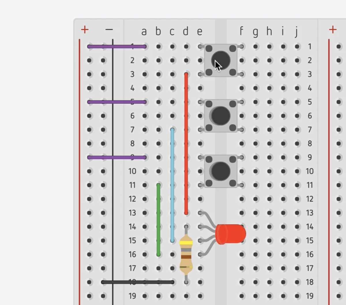 convert circuit diagram to breadboard