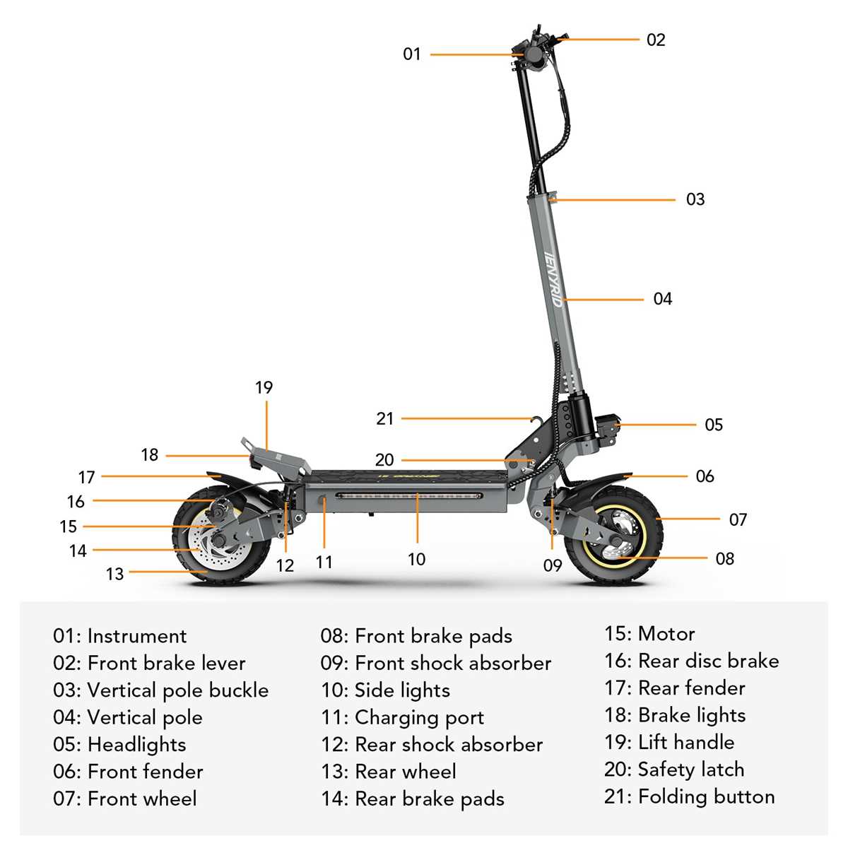 scooter schematic diagram