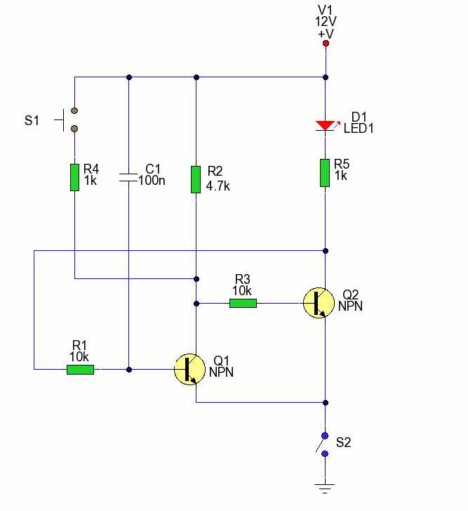 latching circuit diagram