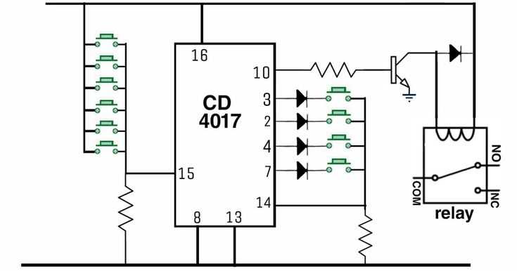 electronic number lock circuit diagram electronic number lock circuit diagram