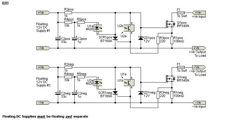 circuit diagram of fuse