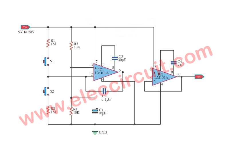 volume control circuit diagram
