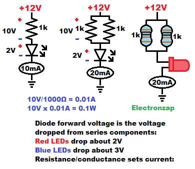 resistance schematic diagram