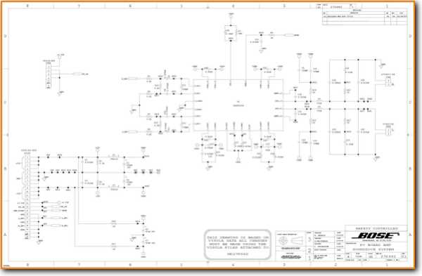 bose sounddock schematic diagram
