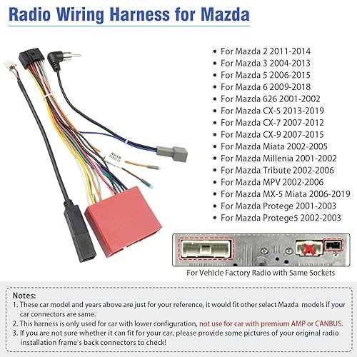 2002 mazda 626 radio wiring diagram