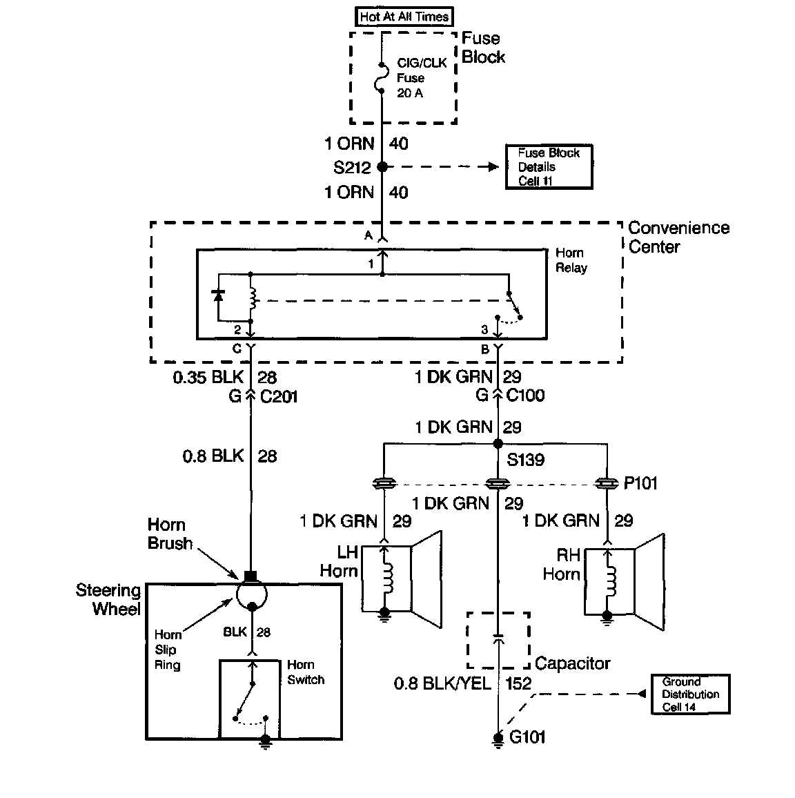 99 chevy silverado schematic diagram
